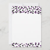 Confetti Cuisine moderne Invitations de douche nup (Dos)