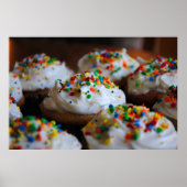 Confetti Cupcakes Print (Voorkant)