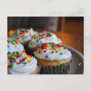 Confetti Cupcakes Recipcard Briefkaart