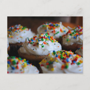 Confetti Cupcakes Recipcard Briefkaart