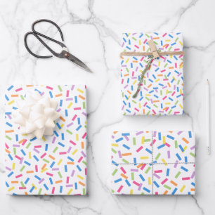 Confetti Dazzle (Sprinkles) Inpakpapier Vel