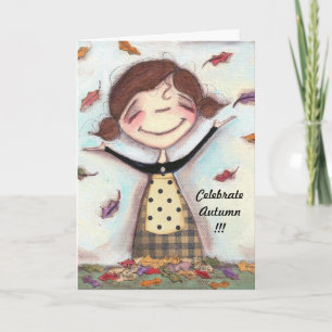 Confetti de la nature - Carte de voeux