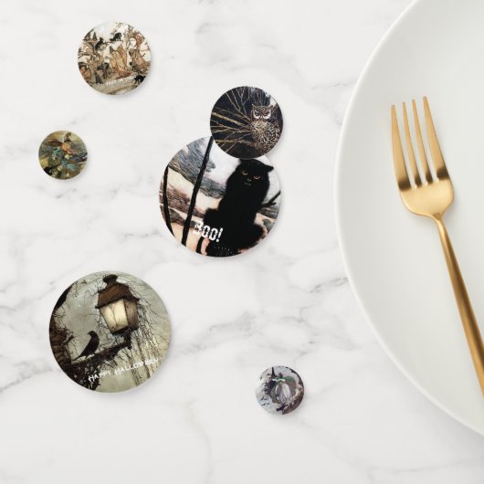 Confetti de la table d'illustration d'Halloween vi (Groupe)