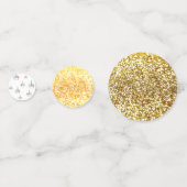 Confetti de licorne floral avec arc-en-ciel et éti (Derrière)