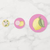 Confetti de limonade rose pour décor de fête d'ann (Derrière)