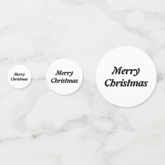 Confetti de Noël (Devant)