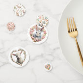 Confetti de Pâques avec lapins, oeufs et agneau (Groupe)
