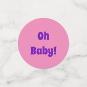 Confetti de révélation de genre (Petit recto)