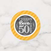 Confetti de table à 50 ans (Petit recto)