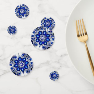 Confetti de table aux couleurs finlandaises