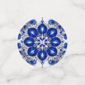 Confetti de table aux couleurs finlandaises (Petit recto)