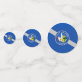 Confetti de table avec drapeau de Las Vegas City, (Derrière)