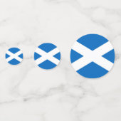 Confetti de table avec drapeau d'Ecosse, Royaume-U (Devant)