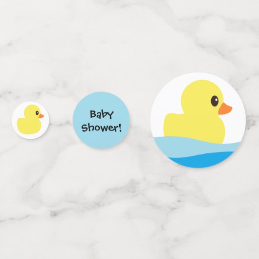 Confetti de table "Caoutchouc" (Derrière)