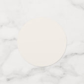 Confetti de table de charme rustique - Gradient ch (Petit recto)