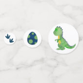 Confetti de table de dinosaures - Trex Confetti (Devant)