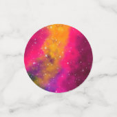 Confetti de table de galaxie brillante (Petit recto)