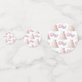 Confetti de table de gâteau mariage (Devant)