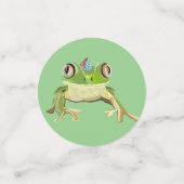 Confetti de table de grenouille (Petit recto)