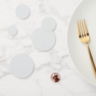 Confetti de table de la partie de chiot