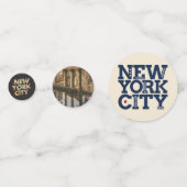 Confetti de table de New York (Devant)