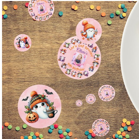 Confetti de table Ghost Lover Café pour la fête de