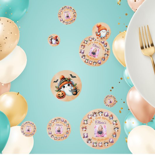 Confetti de table Ghost Lover Café pour la fête de