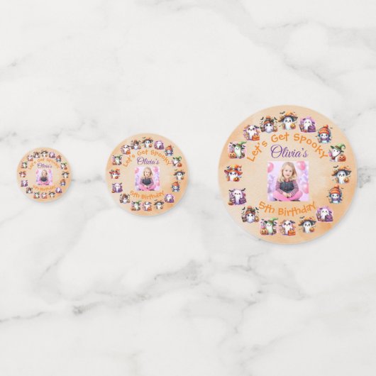 Confetti de table Ghost Lover Café pour la fête de (Devant)