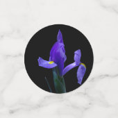 Confetti de table Iris violet (Petit recto)