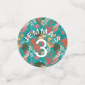 Confetti de table Ocean Party personnalisé pour en (Petit recto)