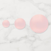 Confetti de table or et rose (Devant)