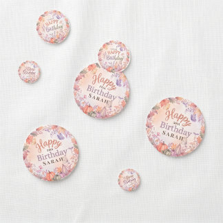 Confetti de table personnalisé pour anniversaire a