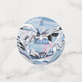 Confetti Diamant Personnalisé 2 Faces en Gros (Petit recto)