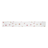Confetti Dog Paw Print Patroon Aangepast Lint (Voorkant)
