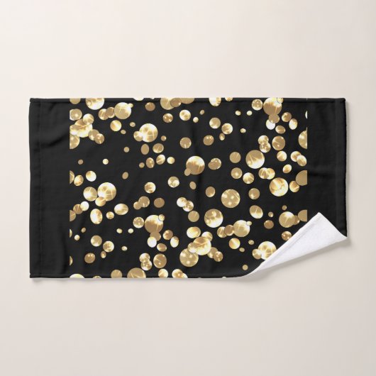 confetti d'or (Serviette à main)
