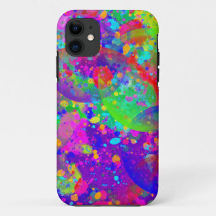 Confetti en bubbels iPhone 11 hoesje