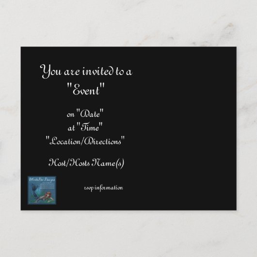 Confetti en paarse ballonnen feest uitnodiging (Achterkant)