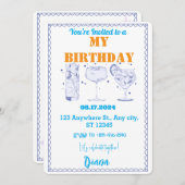 Confetti-explosie: Leuke verjaardagskaart Kaart (Voorkant / Achterkant)