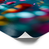 Confetti explosie perfect poster (Hoek)