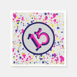 Confetti Fun Sprinkles Design 15 Servet
