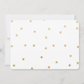 Confetti Grad | Invitation à l'obtention du diplôm (Dos)