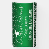 Confetti Graduation Party 2024 Spandoek (Verticaal)