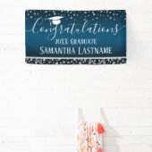 Confetti Graduation Party Budget Banner (Insitu)