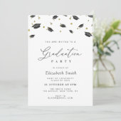 Confetti graduation party invitation (Debout devant)