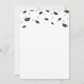 Confetti graduation party invitation (Dos)