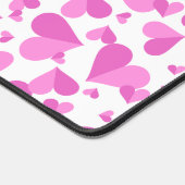 Confetti Hearts Pink Bureaumat (Hoek)