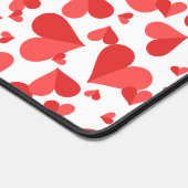 Confetti Hearts Red Bureaumat (Hoek)