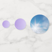 Confetti Holographique à bulle d'air chaud tendanc (Devant)