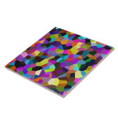 Confetti in Jewel Tones Tegeltje (Zijkant)