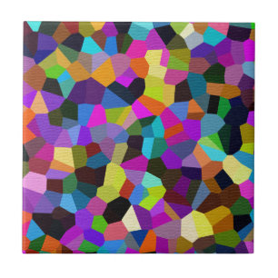 Confetti in Jewel Tones Tegeltje